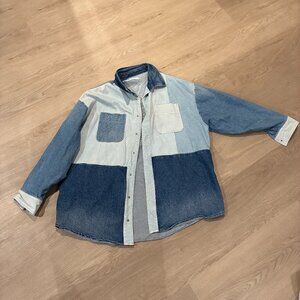 Good American Denim Oversized Shirt